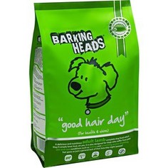 Сухой корм BARKING HEADS Adult Dog Good Hair Day for Health & Shine with Lamb с ягненком и рисом роскошная шевелюра для собак 12кг (0025/18103)
