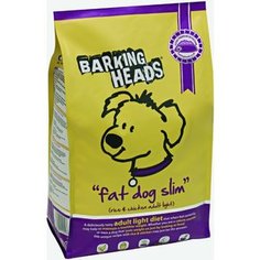 Сухой корм BARKING HEADS Adult Dog Fat Dog Slim Light Diet with Chicken & Rice с курицей и рисом худеющий толстячок для собак 12кг (0216/18130)