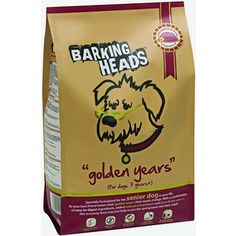Сухой корм BARKING HEADS Senior Dog Golden Years For Dogs 7 Years+ with Chicken &Trout с курицей и форелью для собак старше 7лет 18кг (1107/18136)