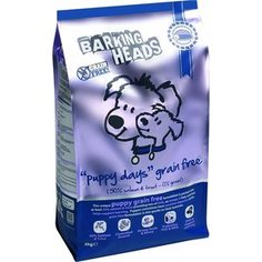 Сухой корм BARKING HEADS Puppy Days Grain Free with Salmon &Trout беззерновой с лососем и форелью для щенков 2кг (0803/18138)