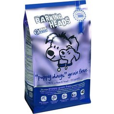 Сухой корм BARKING HEADS Puppy Days Grain Free with Salmon &Trout беззерновой с лососем и форелью для щенков 6кг (1152/18139)