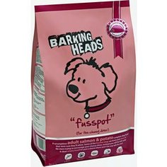 Сухой корм BARKING HEADS Adult Dog Fusspot For the Choosy Diner with Salmon & Potato с лососем и картофелем суета вокруг миски для собак 6кг (0070/18112)