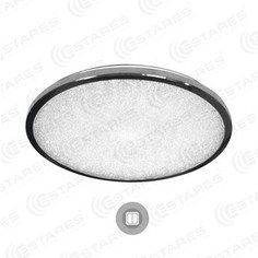 Управляемый светодиодный светильник Estares SIYANIE PRIME 24W R-275-ON/OFF-CRYSTAL-220-IP44