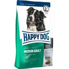 Сухой корм Happy Dog Supreme Fit & Well Medium Adult 11-25kg с мясом птицы облегченный для собак средних пород 12,5кг (60007)