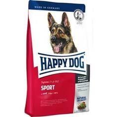 Сухой корм Happy Dog Supreme Fit & Well Sport 11kg+ с мясом птицы облегченный для активных собак средних и крупных пород 15кг (60030)