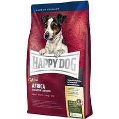 Сухой корм Happy Dog Mini Adult 1-10kg Africa Ostrich & Potato с мясом страуса и картофелем для собак мелких пород 4кг (60121)