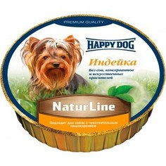Консервы Happy Dog Natur Line индейка для собак 85г (71497)