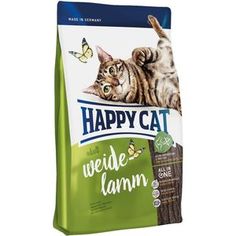 Сухой корм Happy Cat Adult Farm Lamb пастбищный ягненок для взрослых кошек 1,4кг (70121)