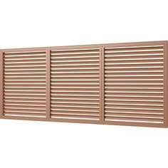 Решетка Era вентиляционная профиль ПВХ 600х1500 вишня (П60150Р вишня)