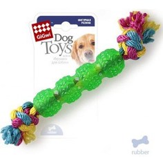 Игрушка GiGwi Dog Toys Rubber резиновая палка с веревкой для собак (75248)