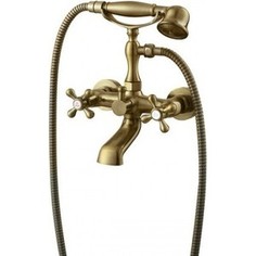 Смеситель для ванны Kaiser Carlson Style короткий излив, бронза Bronze (44322-1)