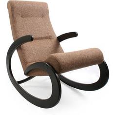 Кресло-качалка Мебель Импэкс Комфорт Модель 1 венге, обивка Malta 17