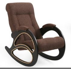 Кресло-качалка Мебель Импэкс Комфорт Модель 4 венге, обивка Malta 15 А