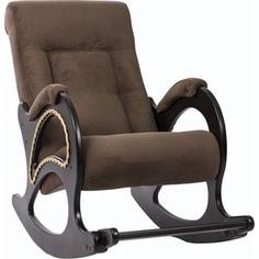 Кресло-качалка Мебель Импэкс Комфорт Модель 44 венге, обивка Verona Brown
