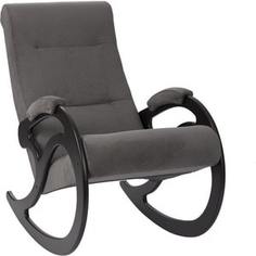 Кресло-качалка Мебель Импэкс Комфорт Модель 5 венге, обивка Verona Antazite Grey