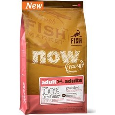 Сухой корм NOW FRESH Dog Adult Grain Free Trout, Salmon & Herring беззерновой с форелью,лососем и сельдью для собак с чувствительным ЖКТ 2,72кг (336)