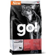 Сухой корм GO! Dog LIMITED INGREDIENT DIET Grain+Gluten Free Salmon Recipe беззерновой,без глютена с лососем для взрослых собак 11,35кг (10355)