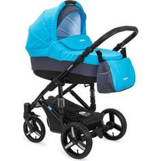 Коляска Mr Sandman Guardian (2 в 1) Графит - Голубой (KMSG-043604)