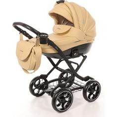 Коляска Mr Sandman Maestro (2 в 1) 100% Эко кожа Бежевый (KMSM100-073102)