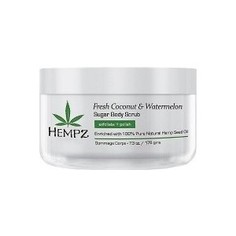 Скраб HEMPZ Fresh Coconut&Watermelon Sugar Body Scrub для тела Кокос и Арбуз 176 гр. (676280022164)