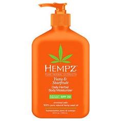 Молочко HEMPZ Daily Herbal Body Moisturizer SPF 30 солнцезащитное увлажняющее для тела Юдзу и Карамбола SPF 30 250 мл (110-2264-03)