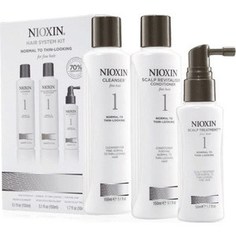 NIOXIN Набор (Система 1) 150мл+150мл.+50мл. Шампунь, кондиционер и маска