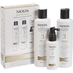 NIOXIN Набор (Система 3) 150мл+150мл.+50мл. Шампунь, кондиционер и маска