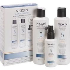 NIOXIN Набор (Система 5) 150мл+150мл.+50мл. Шампунь, кондиционер и маска