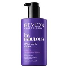Revlon Professional Be Fabulous Daily Care Fine Hair Lightweight Conditioner Ежедневный уход для тонких волос кондиционер 750 мл