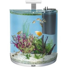 Аквариумный комплекс Tetra AquaArt LED Explorer Line White Edition с LED освещением Полумесяц 30л (белый)