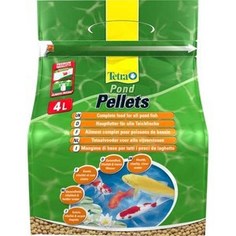 Корм Tetra Pond Pellets Complete Food for All Pond Fish плавающие шарики для прудовых рыб 4л