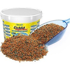 Корм Tetra Cichlid Algae Mini Complete Food for Smaller Cichlids для всех видов небольших цихлид 10л