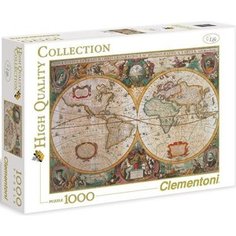 Пазл Clementoni HQ Древняя карта мира 1000 (31229 )