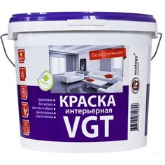 Краска в/д VGT интерьерная белоснежная 15кг. (вд-ак-2180)