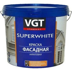 Краска в/д VGT фасадная база С 6кг. (вд-ак-1180)