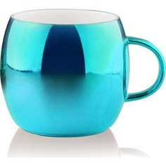 Термокружка  0.38 л Asobu Sparkling mugs голубая (MUG 550 blue)