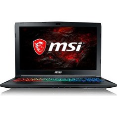 Игровой ноутбук MSI GP62M 7RDX-1661XRU i7-7700HQ 2800 MHz/16G/1T/15.6FHD AG/NV GTX1050 4G/noODD/BT/DOS