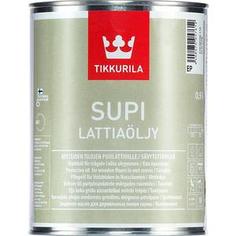 Масло для защиты древесины TIKKURILA Supi Lattiaolju ( Супи ) парафиновое влагост. 0.9л.