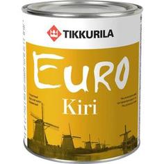 Лак для паркета TIKKURILA Euro Kiri ( Евро Кири ) полуматовый база ЕР 2.7л.