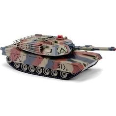 Радиоуправляемый танк Huan Qi Infrared M1A2 Abrams масштаб 1:28 40Mhz