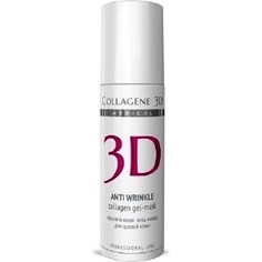 Medical Collagene 3D Гель-маска для лица ANTI WRINKLE с плацентолью, коррекция возрастных изменений для зрелой кожи 30 мл