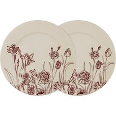 Набор из 2-х обеденных тарелок LF Ceramic Эдем (AL-120E2257-O-LF)