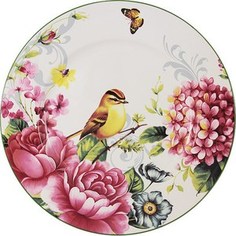 Тарелка обеденная Imari Цветы и птицы (IMA0180H-A2210AL)