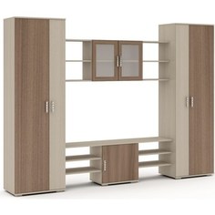 Стенка Атлант Рио 23 ясень шимо темный, ясень шимо светлый