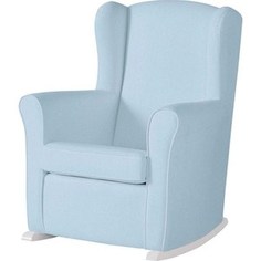 Кресло-качалка Micuna Wing/Nanny white/blue искусственная кожа (Э0000017346)