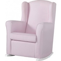 Кресло-качалка Micuna Wing/Nanny white/pink stripes (Э0000016793)
