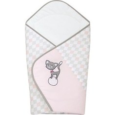 Одеяло-конверт Ceba Baby Cats pink вышивка W-810-069-130 (Э0000016390)