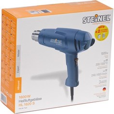 Строительный фен Steinel HL 1620 S + 2 насадки (052751)