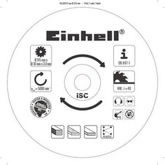 Диск пильный Einhell 315х30мм 40зубьев (4502011)