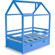 Кровать Anderson Дрима BOX голубая 90x190